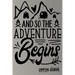 And so the Adventure Begins Camping Journal: Charming Creatives Camping Logbook