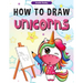 How to Draw Unicorns: : A Step-by-Step Drawing and Activity Book for Kids, How to Draw a Unicorn In a Simple and Fun Way