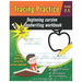 Tracing Practice: cursive handwriting workbook for kids beginners: a b c coloring book, cursive writing books for kids, preschool practi
