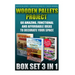 Wooden Pallets Project Box Set 3 In 1 60 Amazing, Functional And Affordable Idea: DIY Household Hacks, Wood Pallets, Wood Pallet Projects, Diy Decorat