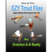 How To Tie!! EZY Trout Flies: Simple Flies Anyone Can Tie