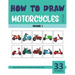 How to Draw Motorcycles for Kids - Vol 1