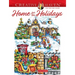 Creative Haven Home for the Holidays Coloring Book