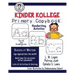 Kinder Kollege Primary Copybook: Handwriting