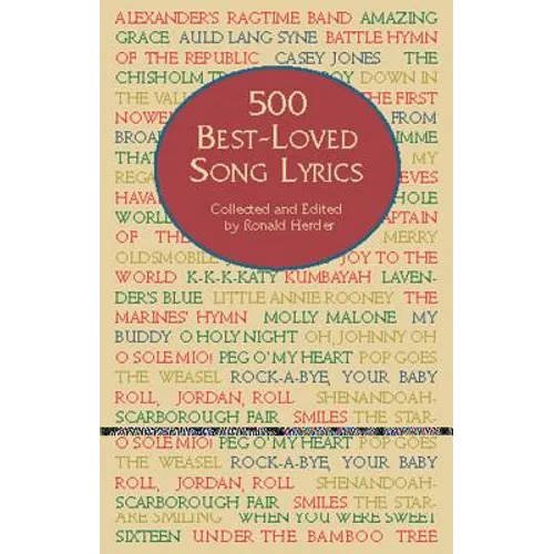 500 Best-Loved Song Lyrics