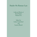 Daube on Roman Law