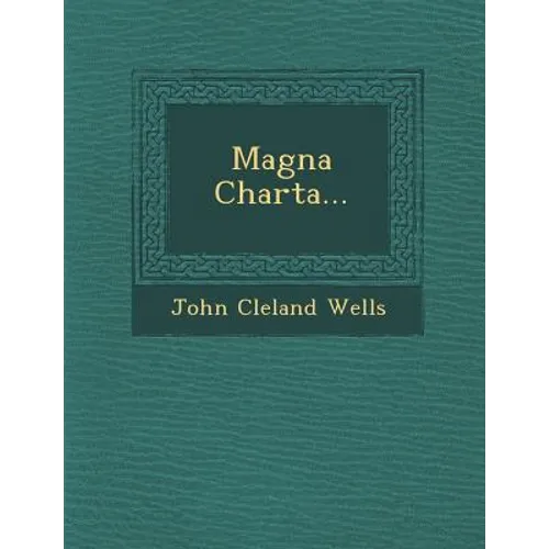 Magna Charta...