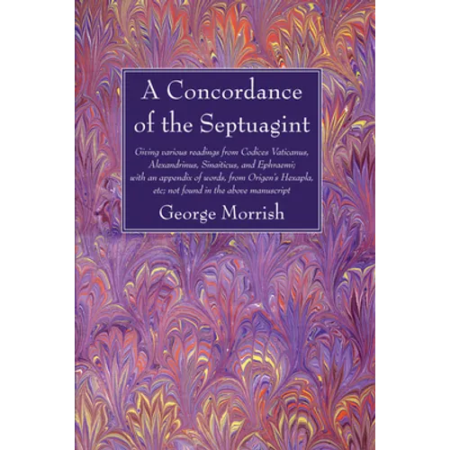 A Concordance of the Septuagint