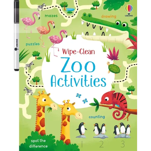 Wipe-Clean Zoo Activities