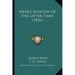 Mede's Apostasy Of The Latter Times (1836)