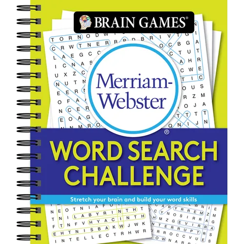 Brain Games - Merriam-Webster Word Search Challenge: Stretch Your Brain and Build Your Word Skills