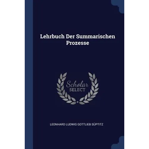 Lehrbuch Der Summarischen Prozesse