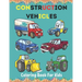 Construction Vehicles Coloring Book For Kids: Construction Vehicle Simple and Easy Colouring Book For Toddlers, Ages 2-4, 4-8, 8-12.