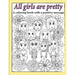 All Girls Are Pretty Children's Coloring Book