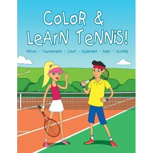 Color & learn tennis!