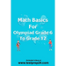 Math basics for Olympiad Grade 6 to Grade 12
