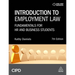 Introduction to Employment Law: Fundamentals for HR and Business Students