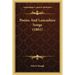Poems And Lancashire Songs (1861)