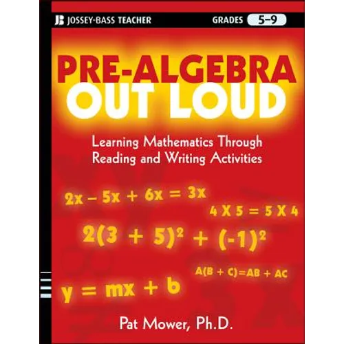 Pre-Algebra Out Loud