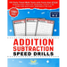 Addition Subtraction Speed Drills: 100 Daily Timed Math Tests with Facts that Stick, Reproducible Practice Problems, Digits 0-20, Double and Multi-Dig