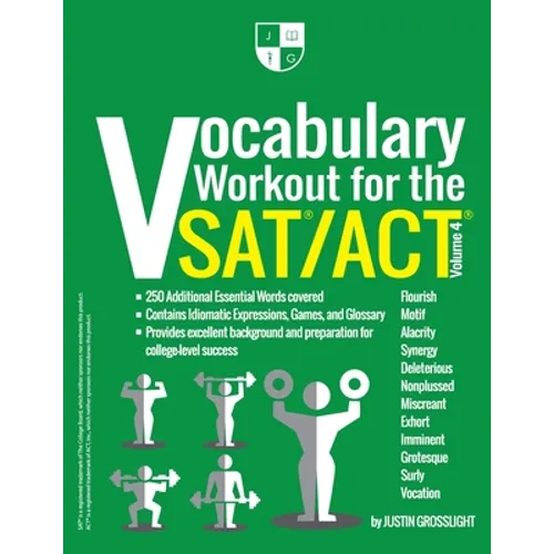 Vocabulary Workout for the SAT/ACT: Volume 4