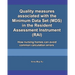 Quality measures associated with the Minimum Data Set (MDS) in the Resident Assessment Instrument (RAI): How nursing homes can avoid common calculatio