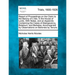 Report of Proceedings on the Claim to the Barony of L'Isle, in the House of Lords. with Notes, and an Appendix Containing the Cases of Abergavenny, Bo