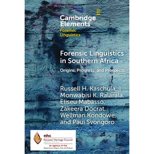 Forensic Linguistics in Southern Africa