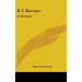 B. I. Barnato: A Memoir