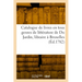 Catalogue de livres en tous genres de littérature de Du Jardin, libraire à Bruxelles