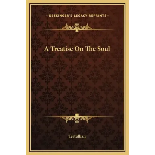 A Treatise on the Soul