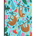 This Is My Super Cute Sloth Puzzle Book: Light Blue Cover Sloth Puzzle Book With 110 Pages. Tic Tac Toe, Hangman, 4 In A Row & Dots And Boxes Activiti