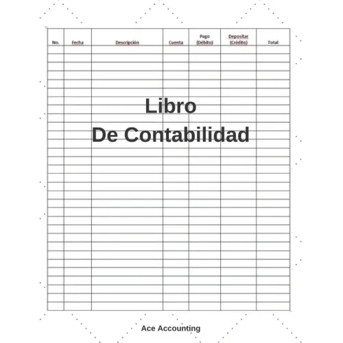 Libro De Contabilidad: Un Simple Libro De Contabilidad Para La Teneduría De Libros