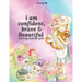 i am confident brave and beautiful: coloring book for girls, build your girl confidence large print * coloring life *