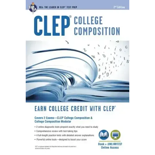 Clep(r) College Composition 2nd Ed., Book + Online