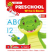 School Zone Preschool Write & Reuse Workbook