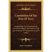Constitution Of The State Of Texas: Adopted By The Constitutional Convention Begun And Held At The City Of Austin On September 6, 1875 (1891)