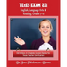 TExES Exam #231 English Language Arts & Reading, Grades 7-12 3rd Edition: A complete content review