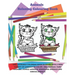 Animals - Relaxing Colouring Book - This adorable coloring book is filled with a wide variety of animals to color: Sea Animals, Farm Animals, Jungle A
