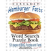 Circle It, Hamburger Facts, Large Print, Word Search, Puzzle Book
