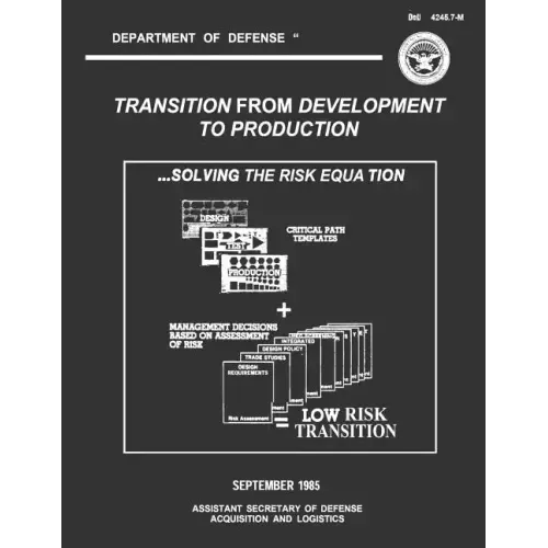 Transition From Development to Production: Solving the Risk Equation