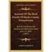 Account Of The Buck Family Of Bucks County, Pennsylvania: And Of The Bucksville Centennial Celebration Held June 11, 1892 (1893)