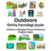 English-Uzbek Outdoors/Ochiq havodagi joylar Children's Bilingual Picture Dictionary