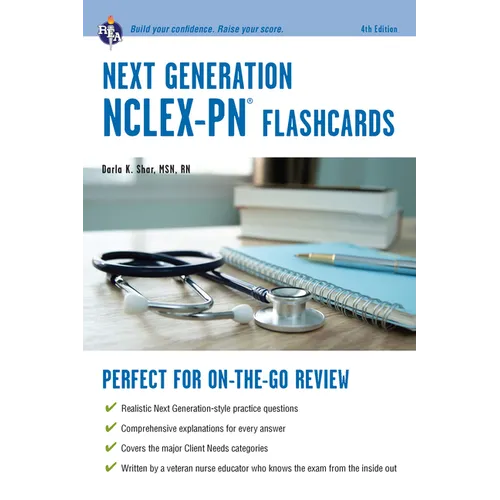 Next Generation Nclex-PN Flashcard Book, 2025-2026