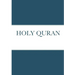 Holy Quran
