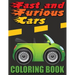Fast and Furious Cars Coloring Book