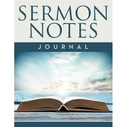 Sermon Notes Journal