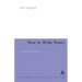 How to Write Poetry: And Get It Published