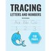 tracing letters and numbers for preschool: handwriting practice paper for kids learn letters and words and coloring (notebook 8,5 x 11 in)