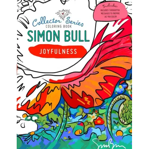 Simon Bull Coloring Book: Joyfulness